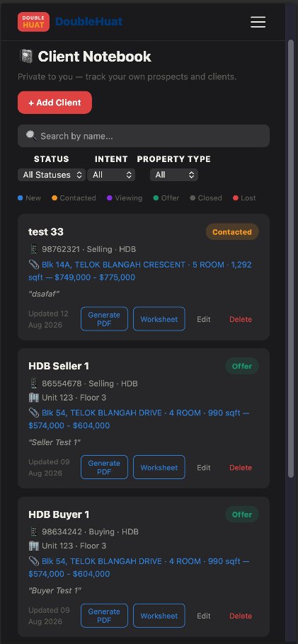 Client notebook